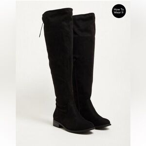 Torrid stretch flat over the knee boots